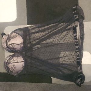 Plus Size 3x Daisy Fuentes Babydoll Teddy